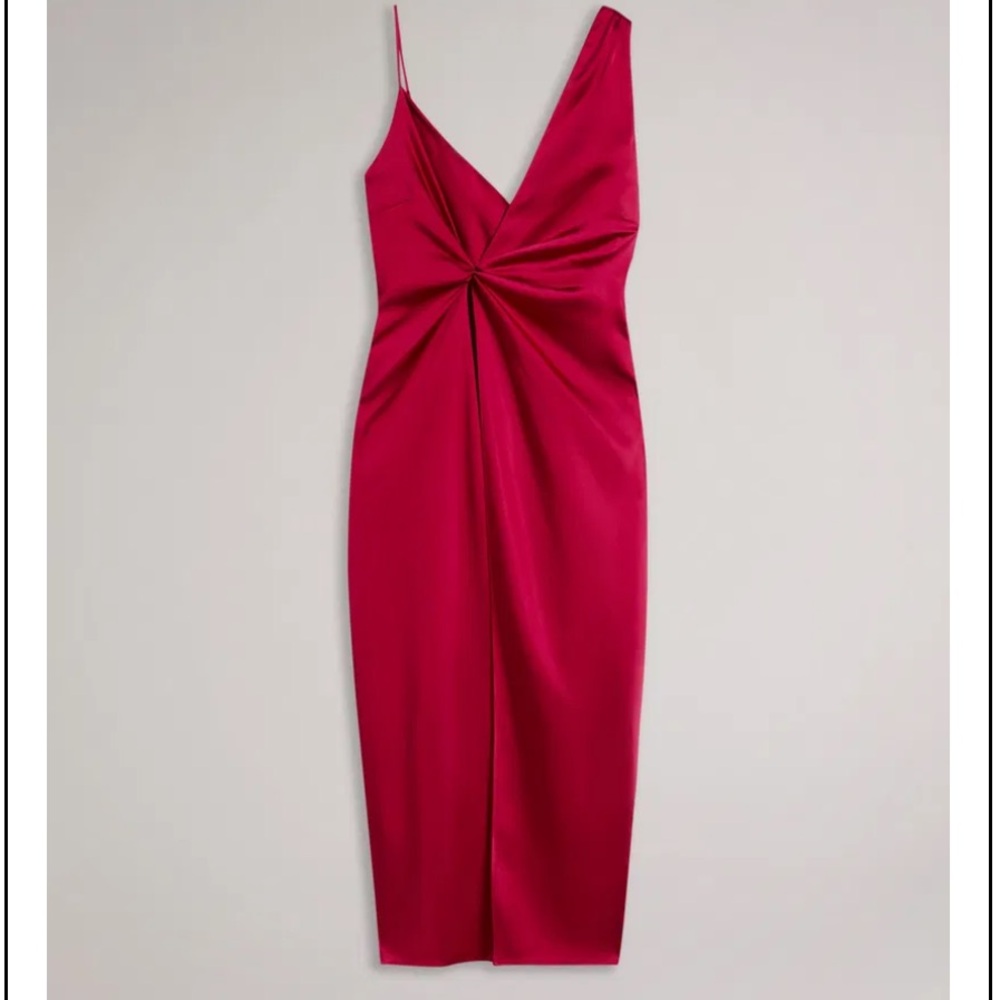 NWT Ted Baker Odellia Satin Slip Dress